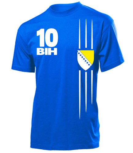 BOSNIEN HERZEGOWINA FUSSBALL WM 2014 FANSHIRT 3320(H-B) Gr. M
