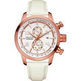 Nautica A20053G Bracelet en Cuir - Montre Homme