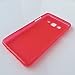 J&D Case Compatible for Galaxy On5 2015 Case, [Drop Protection] [Slim Cushion] Shock Resistant Protective TPU Slim Case for Samsung Galaxy On5 (Release in 2015) Bumper Case - Red
