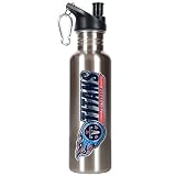 Great American Products GAP-SWBS2028-14 Tennessee Titans NFL 26oz Stainless Steel Water Bottle