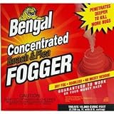 Bengal Chemical Inc 3Pk Roach/Flea Fogger 55201 Indoor Fogger