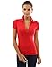 PattyBoutik Women's V Neck Short Sleeve Polo Shirt