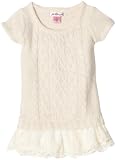 Pink Angel Girls 4-6x Vintage Tunic Sweater, Oatmeal, 6