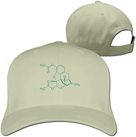 Got Heroin Chemistry Joke Snapback Adjustable Baseball Cap Natural