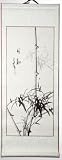 Chinese Decorative Scroll Art - Small Bamboo - Four Nobles Painting - Small Scroll