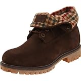 [ティンバーランド] Timberland ROLL-TOP WATERPROOF with Woolrich Fabric 44514W 00(レッド ブリア ウィズ ウールリッチ/8.5)