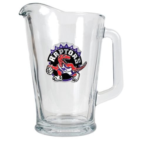 Toronto Raptors Large Glass Beer Pitcher