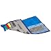 Rubbermaid Commercial 1791796 Rough Surface Scrub Microfiber Mop, 17-1/2" Length x 12" Width x 1/2" Height, Blue