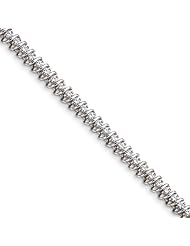 14k White Gold AA Diamond tennis bracelet