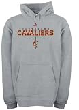 Cleveland Cavaliers Grey adidas True Fleece Hooded Sweatshirt