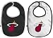NBA Kids Miami Heat 2 Piece Team Bib Set - R21F9Che