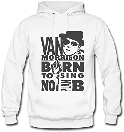 HJT Van Morrison tour Classic Men's Hoodie Sweatshirt L