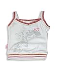 Wild Mango - Girls Tank Top, White,Pink, Rust