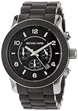 Michael Kors Watches Michael Kors Men's Oversize Chocolate Silicone Runway