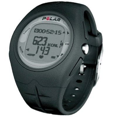 Polar F6 Men's Heart Rate Monitor Watch (Black Coal)