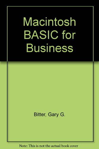 MacIntosh Basic for Business