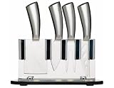 Kitchen Craft Four Piece Cheese Serving Set with Acrylic Stand
