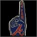 Atlanta Braves Hats : Atlanta Braves #1 Fan Pin
