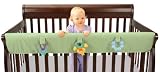 Leachco Easy Teether XL - Crib Rail Cover For Convertible Cribs - Sage