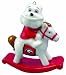 Georgia Junior Mascot Rocking Horse Ornament