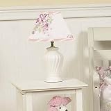 Pink and Sage Shabby Chic Girls Childrens Lamp Shade by JoJo Designs