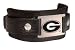 bulldog39 - Leather Cuff Bracelet Georgia Bulldogs