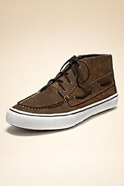 North Coast Waxed Leather Lace up Boat Boots