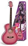 Gypsy Rose(ジプシーローズ） アコースティックギター･セットシャンパンピンクGYPSYROSE GRA1K-CPK