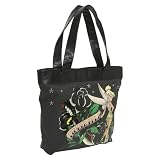 Loungefly Tinkerbell Tattoo Art Tote Bag (Black) Reviewed