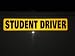 Reflective Student Driver Magnetic Vehicle Sign Car Magnet