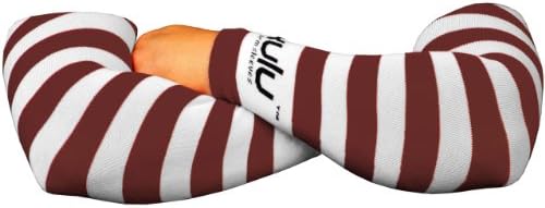 The Spirit Sleeve Arm Warmer Maroon &amp; White Spirit Sleeve, size large