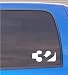 Thirty two 32 vinyl decal sticker