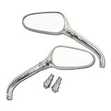 Chrome Billet Golf Club Motorcycle Mirrors for Triumph,BSA,Norton by vipcycle