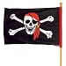 Huge Pirate Flag with Skull and Crossbones!