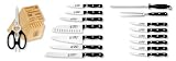 Messermeister Park Plaza 17-Piece Knife Block Set