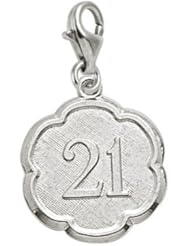 Rembrandt Charms Number 21 Charm with Lobster Clasp