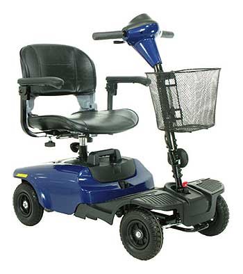 Bobcat 4 Wheel Scooter - Blue