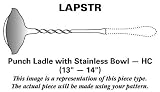 Reed & Barton French Chippendale-Rds(Silverplate-1981) Punch Ladle with Stainless Bowl HC