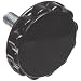 Davies Thermoset Round Grip Utility Knob, Flute Rim, Threaded Stud, 5/16-18 Thread Size X 3/4" Thread Length, 1-3/4" Diameter (Pack of 5)