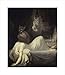 The Nightmare (The Incubus) by Henry Fuseli poster print,17.2 in. x 20 in.