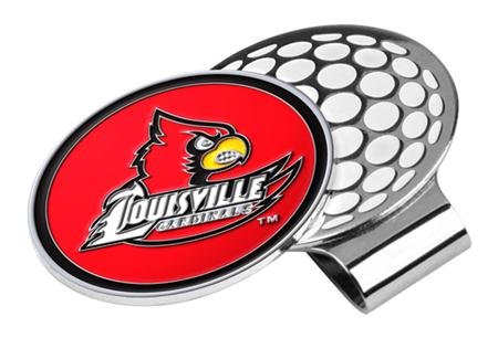 Louisville Cardinals Ncaa Hat Golf Clip With Ball Marker
