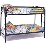 Twin/Twin Bunk Bed in Black Finish by Acme Furniture