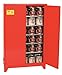 Paints and Inks Cabinet, 60 Gal, Red