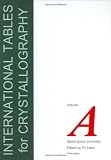International Tables for Crystallography, Volume A: Space Group Symmetry: Space Group Symmetry v.A