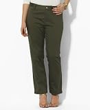 Lauren by Ralph Lauren Plus Size Pants, Camilla Stretch Cotton Ankle