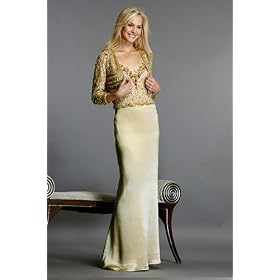 Mother of Bride Gold dresses