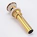 KES Bathroom Faucet Vessel Vanity Sink Pop Up Drain Stopper with Overflow, Ti-PVD Finish