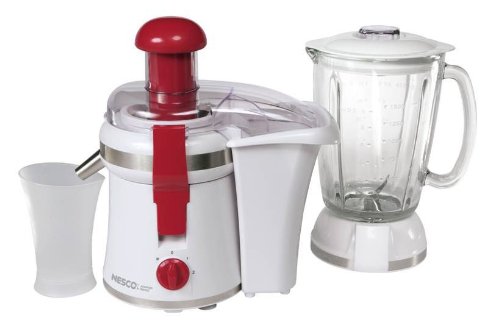 "Nesco American Harvest JB-50P 2-in-1 Juicer/Blender, White" "Nesco American Harvest JB-50P 2-in-1 Juicer/Blender, White"