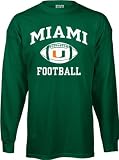 Miami Hurricanes Perennial Football Long Sleeve T-Shirt
