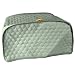Quilted Sage Toaster Oven Appliance Cover